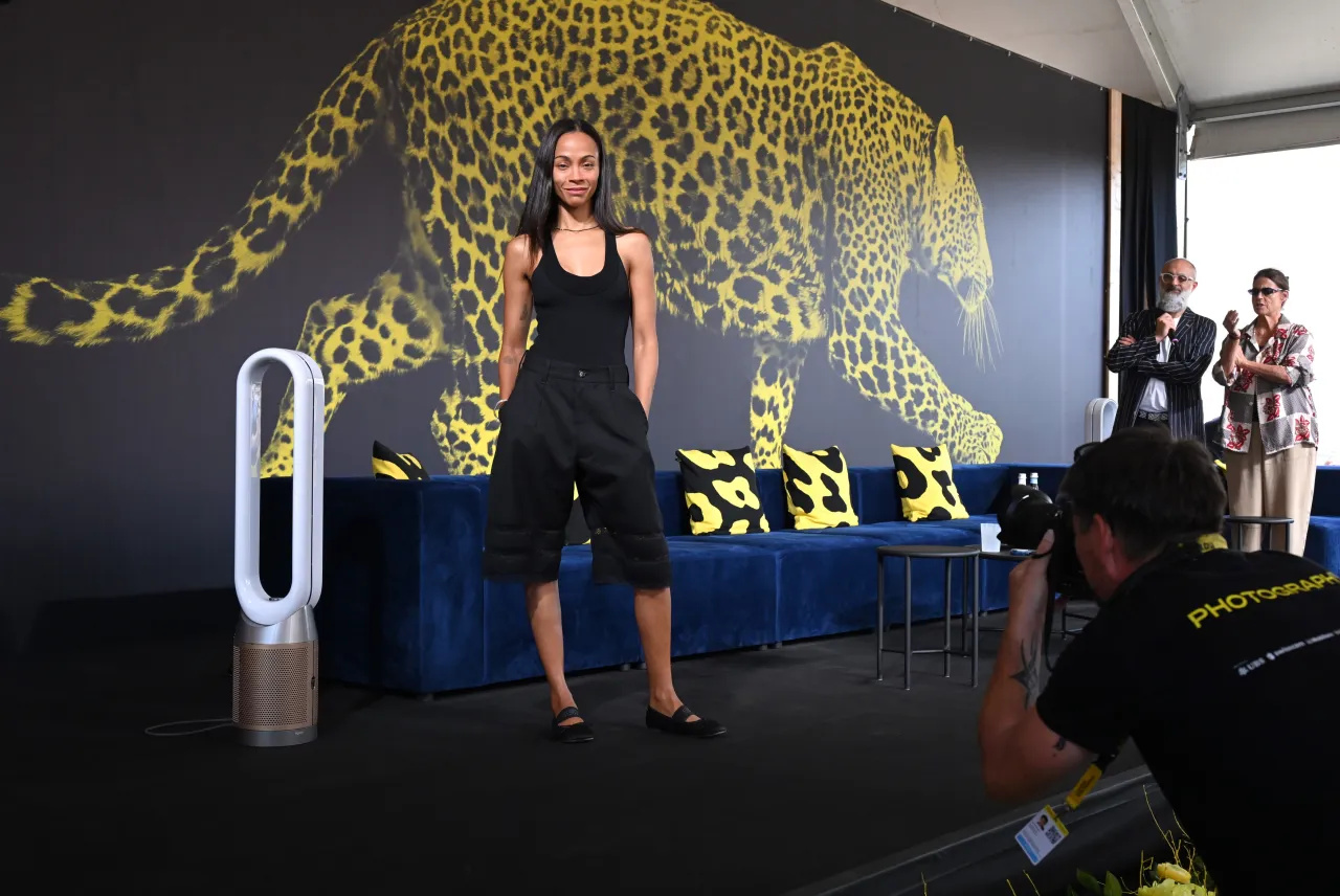 Zoe Saldaña at Locarno Pardo 2026