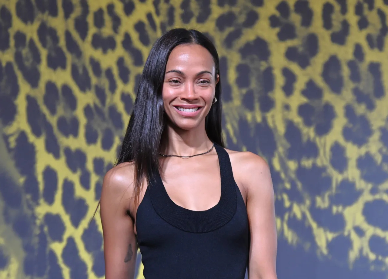 Zoe Saldaña at Locarno Pardo 2026